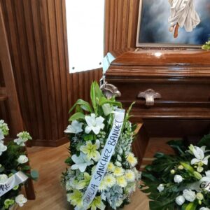 Arreglo fúnebre de piso